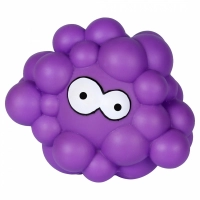 EBI Игрушка для собак виниловая "Bubble", фиолетовая, 10,5х8х9см