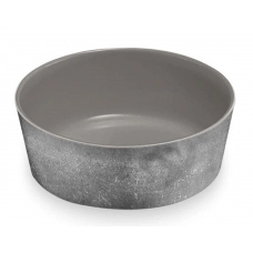 TARHONG Миска для животных "Gallery Pewter", серый камень, 15,3х15,3х5,6см (700мл)